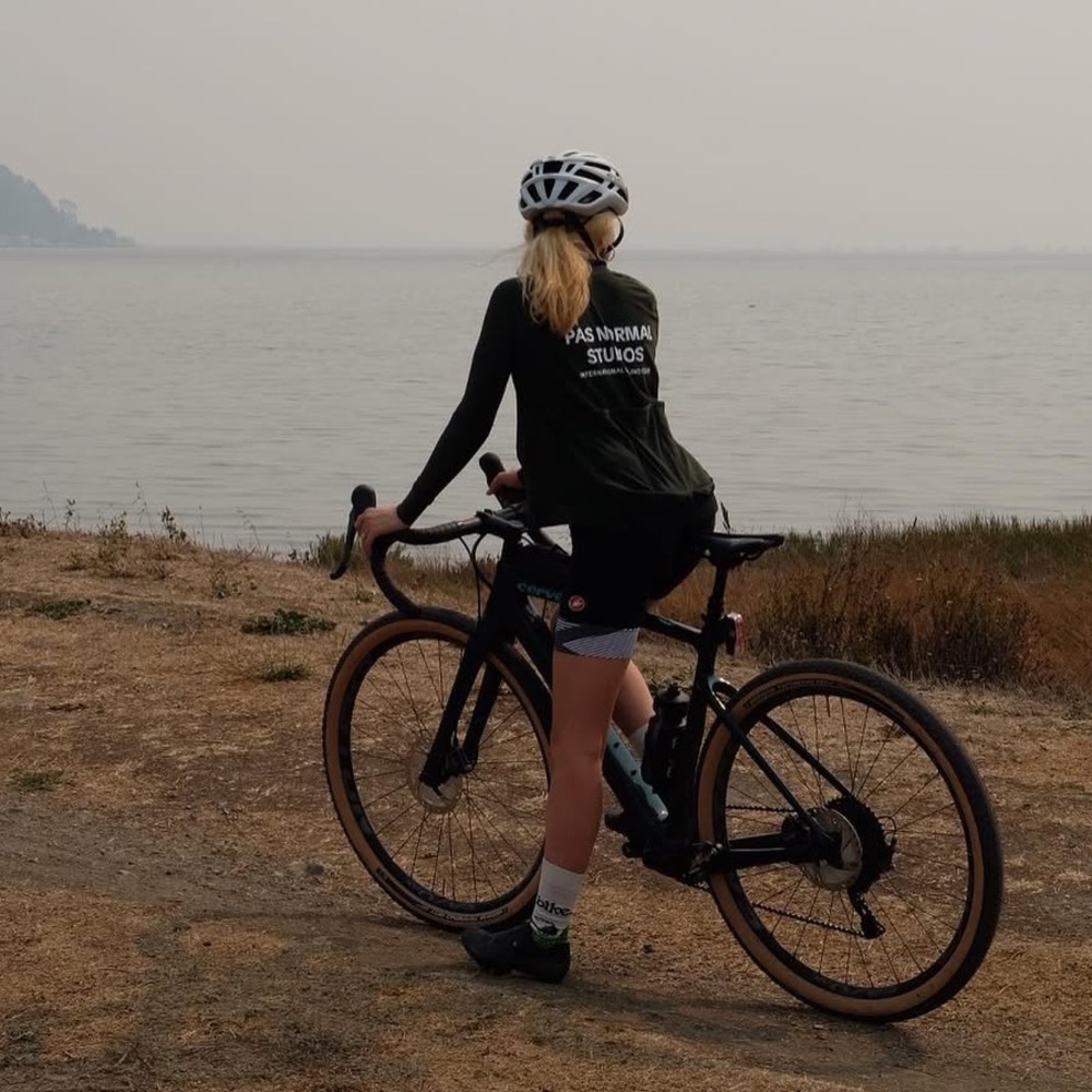 Pas Normal Studios Green Cycling Jersey Long Sleeve - Picture 5 of 5